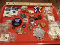 Pins, Brooches & More