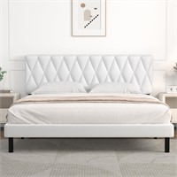 IYEE NATURE King Bed Frame  Upholstered