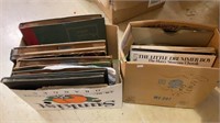 Two box lot - vintage records - 33‘s, Beethoven,