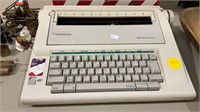 Smith Corona electric typewriter with memory