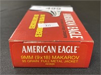 American Eagle 9mm (9x18) Makarov ammo.