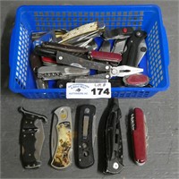 Various Pocket Knives