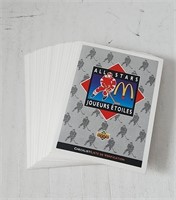 All Star Hockey McDonalds Cartes Cards