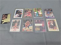 Lot Of 9 Assorted Michael Jordan Cards