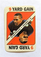 1971 Topps OJ Simpson 9 Yard Gain Game