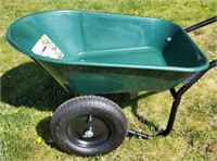 (1) New Yard Rover Wheel Barrow