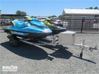 (DMV) 2015 (2) SeaDoo GTR215 & GTISE155 Jet Skis T