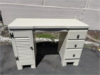 Wood Desk/Vanity 43"x18?x30? high