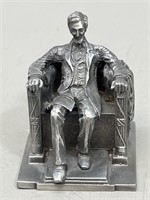 Lincoln Memorial Pewter Statue, Made in U.S.A.