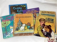 Children's Books: Lassie; Raggedy Ann; Bambi etc