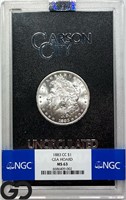 1883-CC Morgan Silver Dollar, NGC MS63