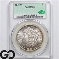 1879-O Morgan Silver Dollar, CACG MS63