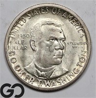 1950-S Booker T. Washington Commemorative 50c
