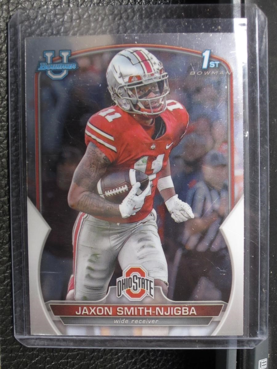 2022 BCU JAXON SMITH-NJIGBA 1ST ROOKIE CARD