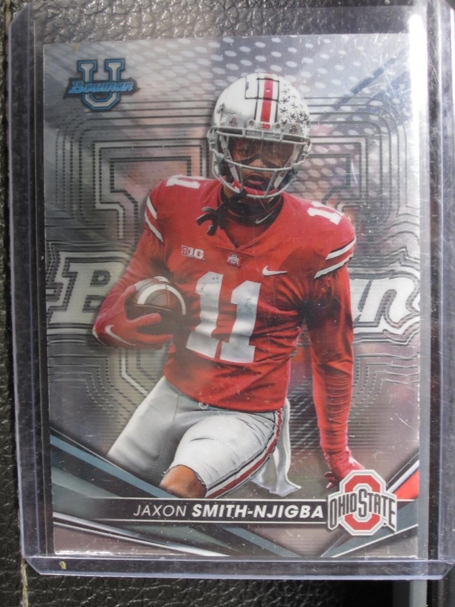 2022 BOWMAN JAXON SMITH NJIGBA ROOKIE CARD