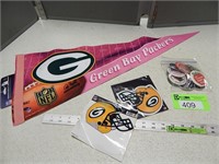 Green Bay Packers items and LaCrescent Applefest b