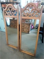 Set of Mirrors Perfect for a DIY/ Dresser Measure