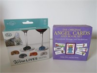 ANGEL CARDS+ WINE GLASS MARKERS