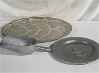 Decorative Trays and ice scoop