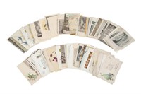 A GROUP OF 80 JEWISH POSTCARDS