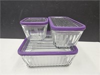 Anchor Hocking Covered Refrigerator DIshes