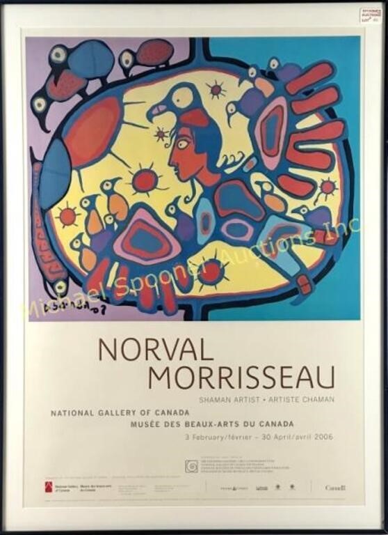 NORVAL MORRISSEAU - 2006 NATIONAL GALLERY POSTER