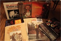 ASST VINYL ALBUMS FOLK  MUSIC