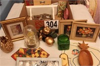 BOX LOT HOME DECOR