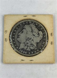 1896 MORGAN SILVER DOLLAR, NEW ORLEANS MINT