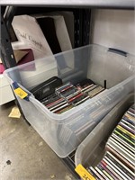 LARGE BIN OF CDS