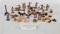 Jamestown Settlers Diorama Figures
