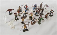 Lot Of Medieval Knight Plastic Figures