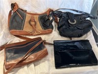 Vintage and Newer Women's Leather Handbags (4)