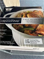 Corningware Cast Aluminum Dutch oven 5.5qt