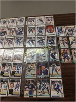 6 Pages of Asst. Hockey Cards