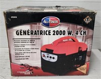2000w 4hp Generator