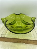 Green home decor bowl