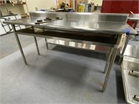 Stainless Steel Food Prep Table 6ft L x 24"W