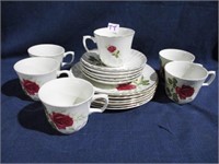 Ridgway cups and saucers