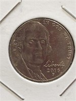 2016 P Jefferson Nickel