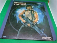 Rambo First Blood 1983 Videodisc Sylvester Stallon