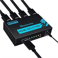 HDMI Splitter 1 in 4 Out, Tolmnnts HDMI Splitter