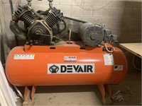 DEVAIR Model 447 Horizontal Air Compressor