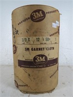 Roll of 3M GARNET CLOTH-3/0 GRIT