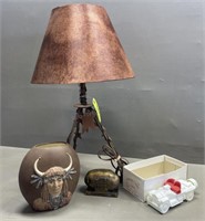 Rustic Lamp and More