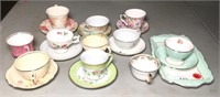 Selection of Cups & Saucers and Small Platter