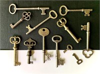 Collection Skeleton Keys Antique & Vintage Nice