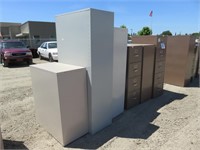(6) Assorted Filing Cabinets