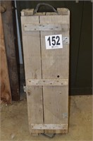 Old Wooden Ammunition Box (for Howitzer Ammo)