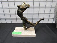 Impressionist Bronze Figural Sculpture, Unknown Ar